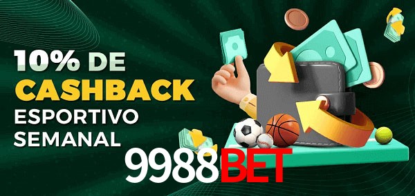 10% de bônus de cashback na 9988BET